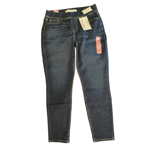 Levi's Denim - Levis Strauss Signature Totally Shaping pull on skinny denim jeans 10S NWTs